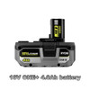 RYOBI ONE+8.0Ah high-performance lithium battery, no memory effect, low self discharge, suitable for all ONE+tools