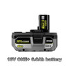 RYOBI ONE+8.0Ah high-performance lithium battery, no memory effect, low self discharge, suitable for all ONE+tools