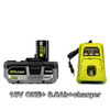 RYOBI ONE+8.0Ah high-performance lithium battery, no memory effect, low self discharge, suitable for all ONE+tools
