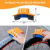 Bike Chain Cleaner Clean Machine Brushes Cycling Cleaning Kit Bicycle Brush Maintenance Tool for Mountain, Road, City, BMX Bike