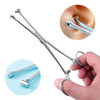 Surgical Steel Pliers Body Piercing Tool Forceps Needle Pipe Clamp Tweezers Open Close CBR Ring Plier Ear Belly Nose Pierc Tools
