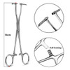 Surgical Steel Pliers Body Piercing Tool Forceps Needle Pipe Clamp Tweezers Open Close CBR Ring Plier Ear Belly Nose Pierc Tools