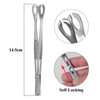Surgical Steel Pliers Body Piercing Tool Forceps Needle Pipe Clamp Tweezers Open Close CBR Ring Plier Ear Belly Nose Pierc Tools