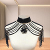 Handwork Weave Pearl Body Chain Jewelry European And American Women's Bra Chain Sexy Explosions Foreign Trade Night Club