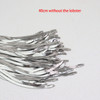 1/50pcs 40cm Wholesale Stainless Steel Shiny Polish 3mm Flat Snake Chain Choker Necklace Fashion Jewelry Water Resistant