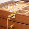 Wooden Jewelry Box Organizer Luxury Jewelry Box Set Multi for Women Layer Large Capacity Display Rack Dust Proof Pandora Boxs