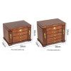 Wooden Jewelry Box Organizer Luxury Jewelry Box Set Multi for Women Layer Large Capacity Display Rack Dust Proof Pandora Boxs
