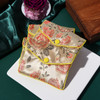 1-3 Pcs Rectangle Flower Pattern Brocade Zipper Jewelry Bag Gift Fine Packaging Bag Jewelry Bracelet Cloth Bag Packaging Display