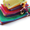 50pcs 7x9 9x12 10x15 13x18cm Gift Organza Bags Drawable Wedding Party Decoration Gift Bags Display Packaging Jewelry Pouches