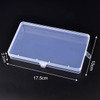 Transparent Jewelry Box Organizer Plastic Storage Case Adjustable Container For Beads Earring Box Jewelry Organizer Display Box