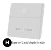 Wholesale 20sets/lot Custom Paper Jewelry Boxes Suede Envelop Pouch Jewelry Gift Box Set With Logo Printed