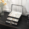 Velvet Jewelry Box Women Bracelet Neccklace Eaarings Jewelry Display Stand Luxury Big Size Storage Ring Box for Organizer Case
