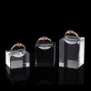 New Style Suit Clear Acrylic Cosmetics Display Holder Pad Photography Props Rack Ornaments Ring Necklace Earring Jewelry Stand