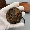 UMQ Natural Eaglewood Hand Carved Buddha Magic a Flash of Thought Hand Pieces Pendant for Safety Crafts Pendant