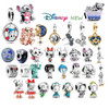 Potdemie Disney Charm Fits Pandora 925 Original Bracelet Fairy Tale Character Charm Beads Beautiful Diy Jewelry Making