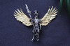 Factory Direct s925 Silver / Etched Original Design Sun God · Ra Ra Men's Pendleretic Trend Pendlepiece