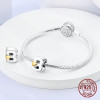 925 Silver Letter A-Z Alphabet Charm Name Beads Fit Original Pandora Bracelets Charms for Women DIY Pendant Making Jewelry