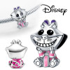 Potdemie Disney Stitch Birthday Cake Silver 925 Charms Fit Pandora Charms Original Bracelet Beads for Women Jewelry Making