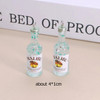 10pcs/lot Popular Coconut Wine Bottle Resin Charms Cute Miniature DIY Craft Pendant For Earring Fashion Jewelry Make