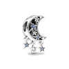 925 Silver Blue Series Summer Sea Holiday Family Charms For Pandora 925 Original Bracelet Charm Bead for Women Jewelry