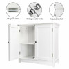 24" Bathroom Vanity Cabinet Single Wood Vessel Sink Top Sink Cabinet Modern Bathroom Storage Small Quick Assembly