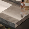 Light Luxury Rock Panel Ceramic Seamless Integrated Basin Bathroom Cabinet Solid Wood Bathroom Cabinet Room Furniture YX50BC