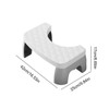 Squat Bench For Adult Portable Squatting Poop Foot Stool Waterproof Non Slide Poop Seat Pregnant Washroom Stool Dorm Toilets