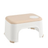 Thicken Plain Bathroom Stools Living Room Non-slip Bath Bench Child Stool Changing Shoe Stool Portable Small Furniture Chair