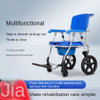 Foldable Bathroom Chair for Elderly and Pregnant Women,Shower Stool with Commode,Non-Slip Design Lightweight and DurableDisabled