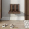 Ultra Thin Hidden Wall Hanging Folding Stool Porch Chair Shoe Changing Wall-Mounted Folding Bathroom Stool