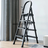 Non-slip Home Step Ladders Multi-functional Thickened Steel Pipe Shrinking Step Stools Climbing Stairs Indoor Folding Ladder