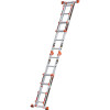 Ladder, A Frame 4 Step Ladder Extension, Anti-Slip Multi Position & Storage Folding Ladder, Security Load Telescoping Aluminum