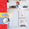 Kitchen Buddy 2-in-1 Stool for Ages 1-3 safe up to 100 lbs.