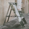 Designer Step Stool PC Plastic Stairs Ins Bedside Shelf Flower Table Shop Studio Display Rack Transparent Foldable Step Ladders