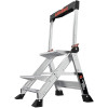 Little Giant Ladders, Jumbo Step, 2-Step, 2 foot, Step Stool, Aluminum, Type 1AA, 375 lbs weight rating, (11902),