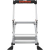 Little Giant Ladders, Jumbo Step, 2-Step, 2 foot, Step Stool, Aluminum, Type 1AA, 375 lbs weight rating, (11902),