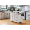 Trolley Mobile Kitchen Island Cart with Wood Drop Leaf Breakfast Bar, Off White,Soft White, 54 Inch Width Trolley Mobile Kitchen Island Cart with Wood Drop Leaf Breakfast Bar, Off White,Soft White, 54 Inch Width