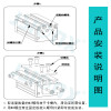 Bar Machine Vision Light Source High Brightness and High Uniformity LED Bar Light Industrial Light Source