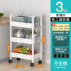 Shelf Mobile Cart Kitchen Islands Trolley Rack Wheels Storage Kitchen Islands Utility Organizador De Cocina Home Accessories