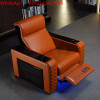 Customized leather electric lift tea table function sofa for high-end first floor villa electric home theater sofa