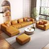 Cheap Floor Sofas Long Leather Family Lounge Dining Upholstered Theater Living Room Sofas Unique Comfort Canape Salon Furniture