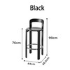 Nordic Rey Beech Solid Wood Plywood Dining Stackable Vintage Curved Backrest Swiss Chair