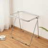 Acrylic Modern Minimalist Transparent Folding Table Simple Ins Style Study Table Home Computer Table Dining Table Chair