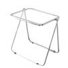 Acrylic Modern Minimalist Transparent Folding Table Simple Ins Style Study Table Home Computer Table Dining Table Chair