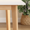 Nordic White Big Dining Table Waterproof Centerpiece Wood Coffee Table Rock Side Reception Tavolo Pranzo Restaurant Furiture