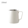 350/600ml Stainless Steel V-Mouth Milk Frothing Pitcher Foam Milk Jug Coffee Utensils Barista Craft Milk Bubble Jar Family Café