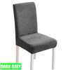 Chair Cover for Dining Room Stretch Jacquard Dining Chair Cover Slipcover Elastic Spandex Kitchen Chair Cover 1/4/6 Pieces