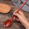 1-10PCS Wooden Spoon Long Hand Cooking Scoops Stirring Soup Spoons Coffee Dessert Honey Stir Teaspoons Kitchen Tableware Sets