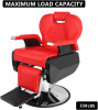 All Purpose Hydraulic Barber Chair Recline 360 Degree Swivel Height Adjustable Heavy Duty Hairdresser Chair Beauty Salo