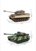 Large Remote Control Tank Car Cross-Border Crawler Children Charging Electric off-Road Armored Vehicle Model Boy Toy Car Larg...